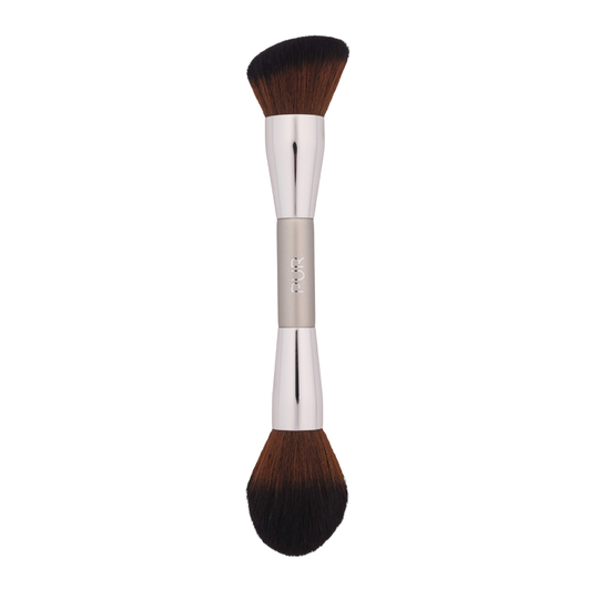 2-in-1 Foundation & Finishing Brush Cream-to-Powder Face Brush banner